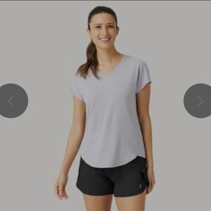 Free Country Tee Shirt, Gray, Size M